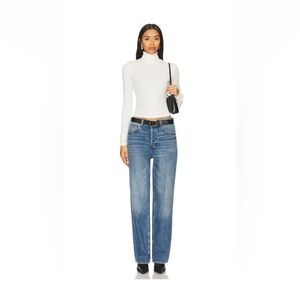 GRLFRND low rise boyfriend Jean